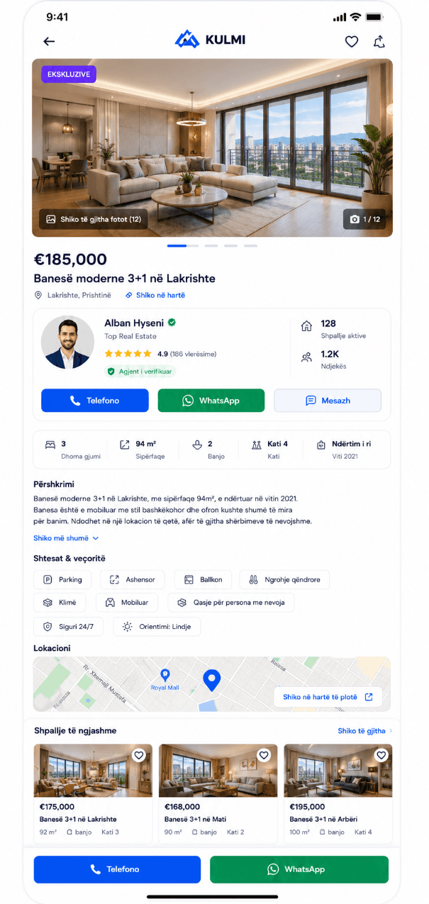 Banesë 26m² me QIRA në aa